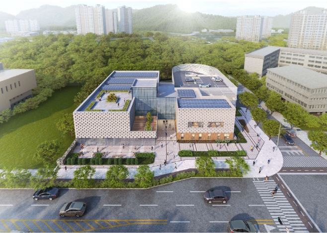 목감어울림센터2 건립공사_조감도
