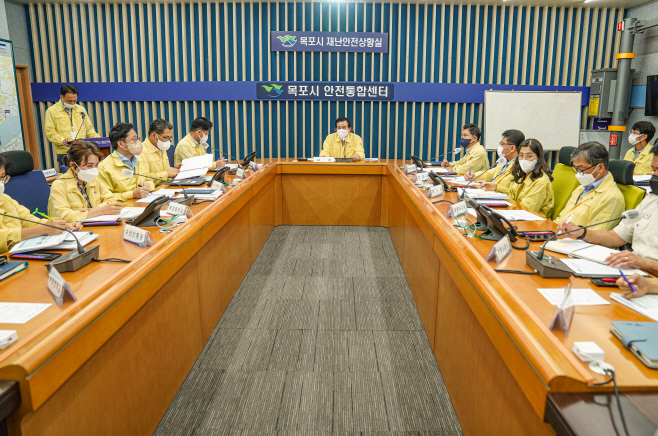 목포시, 제11호 태풍 힌남노 대비 총력