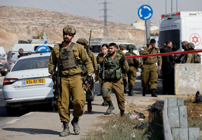 ISRAEL-PALESTINIANS/VIOLENCE <YONHAP NO-0208> (REUTERS)