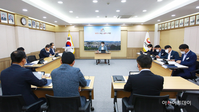 서산시, 민선8기 출범 100일 중점과제 추진상황 점검