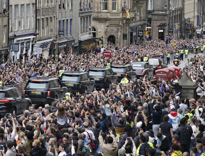 APTOPIX Britain Royals <YONHAP NO-1515> (AP)