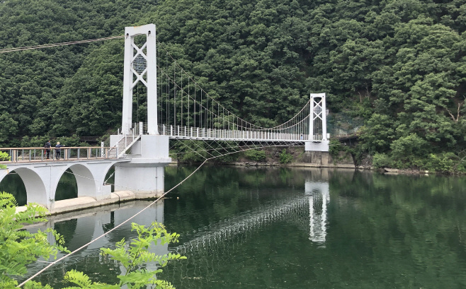 여행/ 초평호 하늘다리