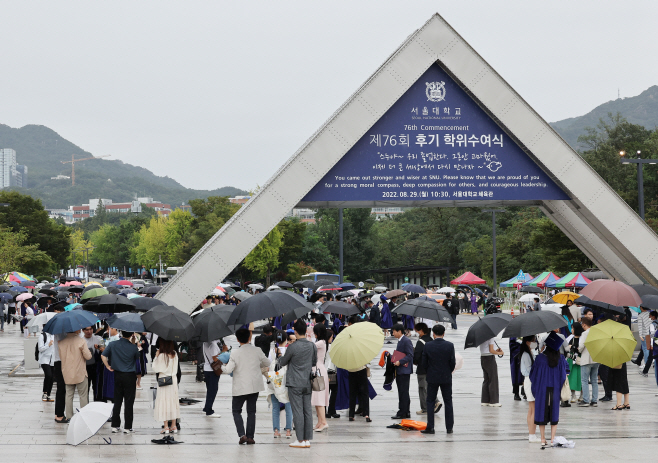 서울대 졸업사진 명당은 교문