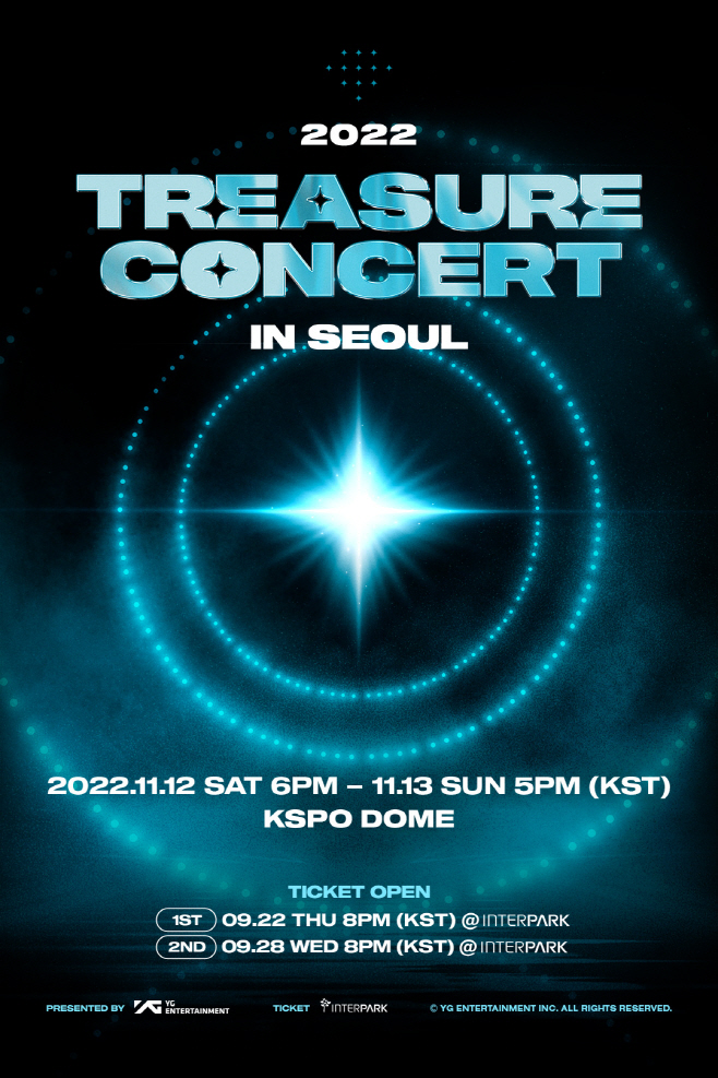[TREASURE] 2022 서울 콘서트 포스터