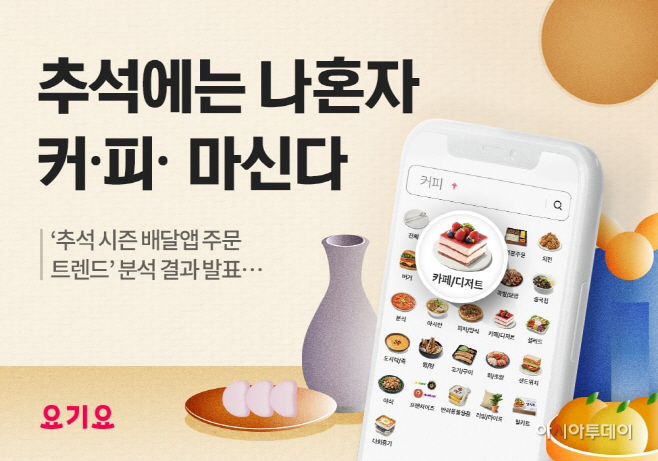 요기요 2022 추석 배달앱 주문 트렌드