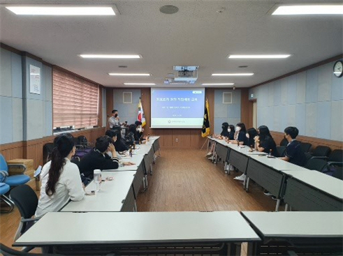 평택해수청, 항로표지 현장 직업체험교육