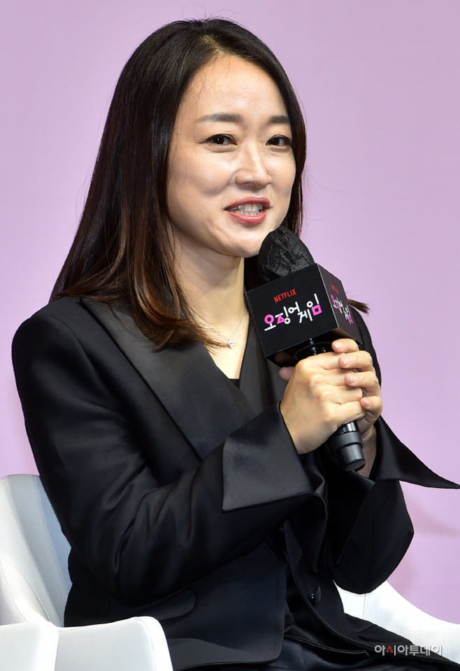 [포토] 인사말하는 김지연 대표