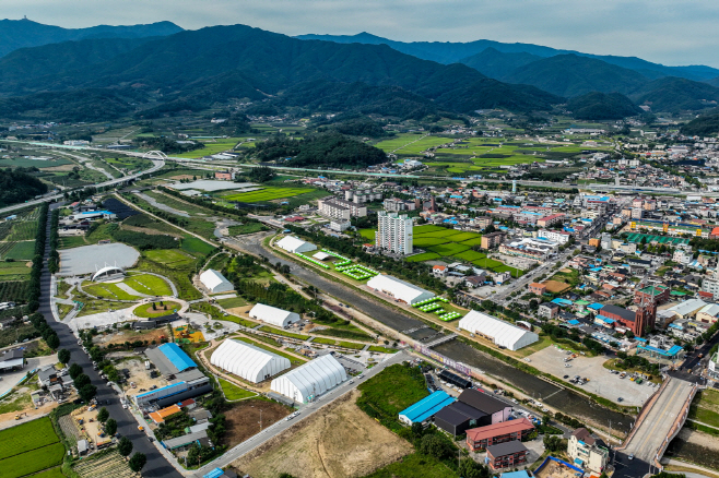 영주 2-2 2022영주세계풍기인삼엑스포장 항공 사진