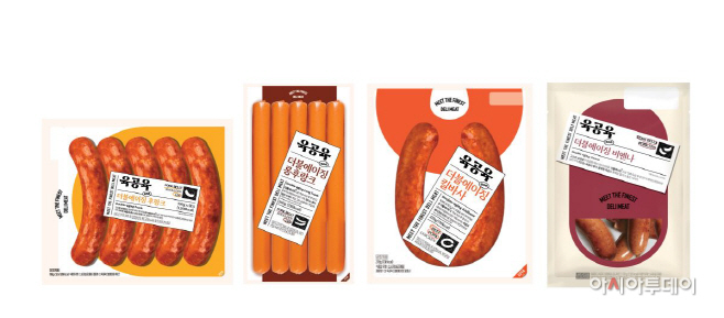 [CJ제일제당 사진자료]육공육 4종 제품 이미지