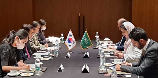 20220920-조용만 제2차관 사우디아라비아 관광부 차관 면담01