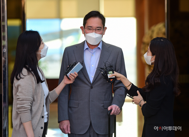 이재용 삼성전자 부회장 귀국
