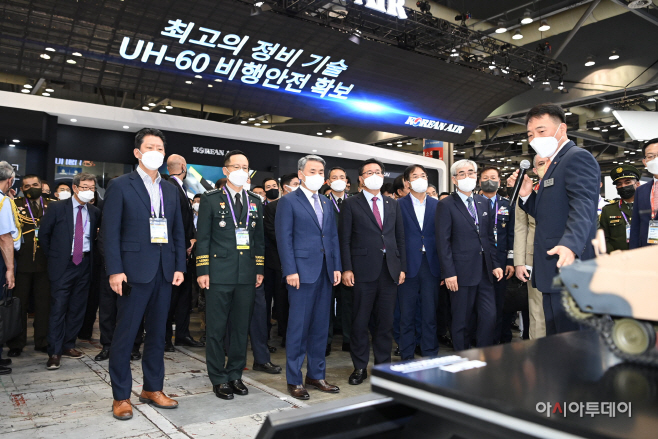 김장호구미시장, 대한민국방위산업전 'DX KOREA 2022' 참석