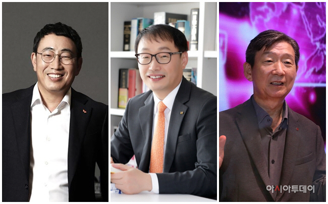 유영상 SKT 구현모 KT 황현식 LGU+ 이동통신3사 대표 CEO