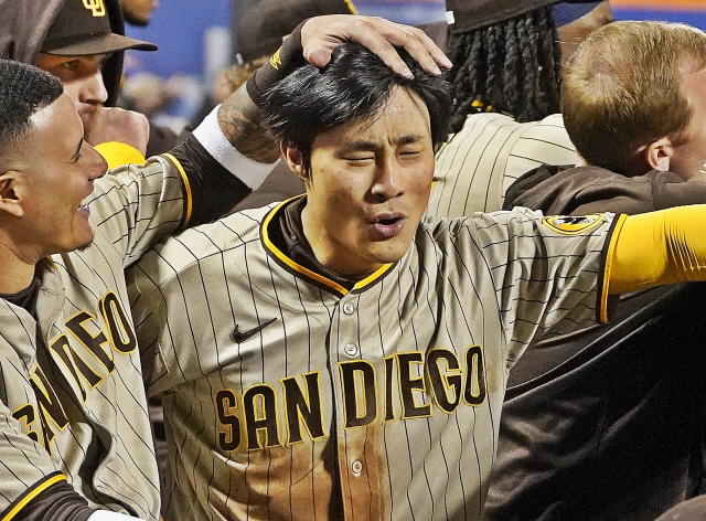 Padres Mets Baseball <YONHAP NO-1298> (AP)