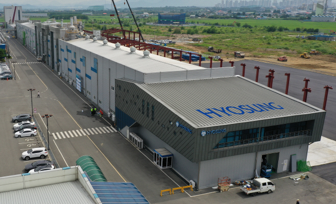 사진1. 효성첨단소재 전주공장 전경