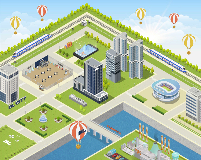 DL이앤씨) 메타버스 ‘DL 씨티’ 미니맵 (1)