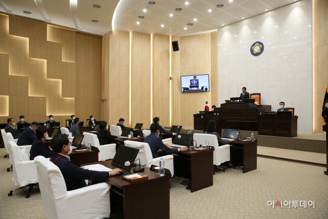예산군의회 제285회 임시회 개회