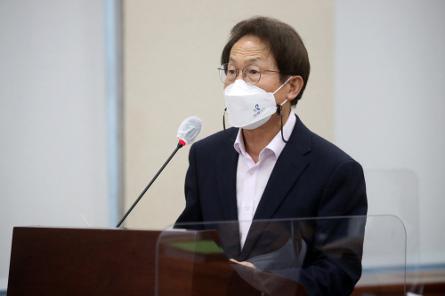 조희연 서울시교육감 국감 업무보고<YONHAP NO-3256>