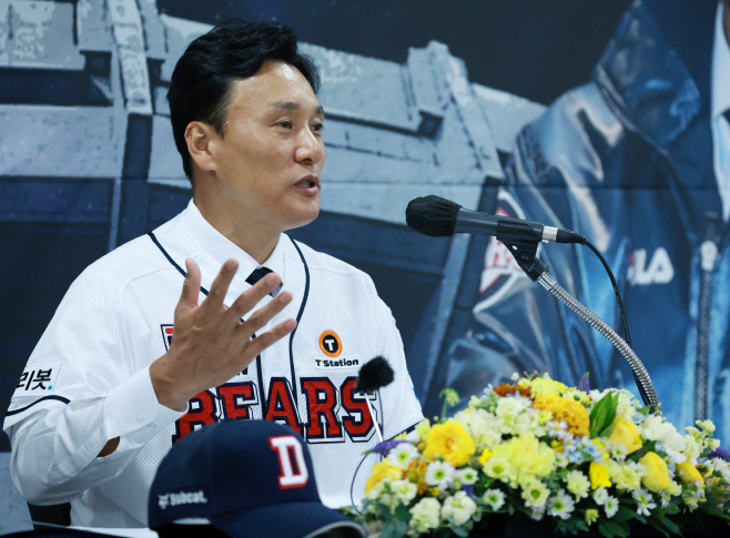 감독 이승엽의 야구 철학<YONHAP NO-3577>