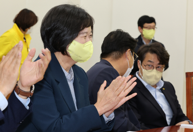 정의당 당대표 선거, 이정미·김윤기 결선투표