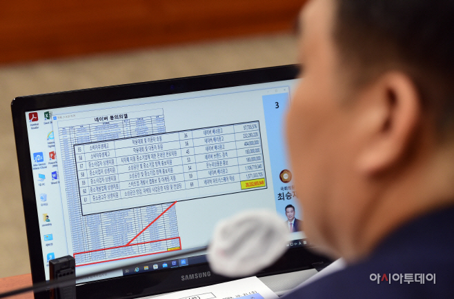 [포토] [2022 국감] 질의하는 최승재 의원