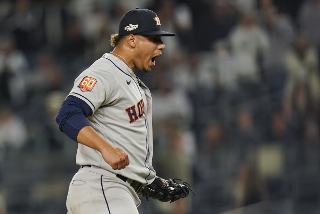 ALCS Astros Yankees Baseball <YONHAP NO-1201> (AP)
