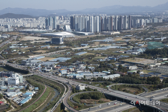 고양 일산테크노밸리 현장 부지
