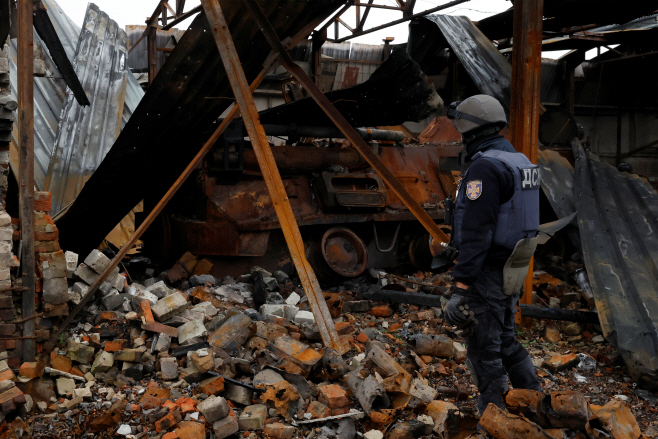 UKRAINE-CRISIS/KHARKIV-REGION <YONHAP NO-1369> (REUTERS)