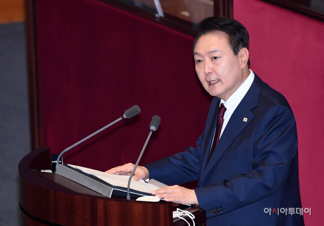 [포토] 윤석열 대통령 '국회에서 법정기한 내 예산안 확정 기대'