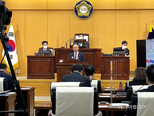 서산시의회, 지역 주요현안 시정질문