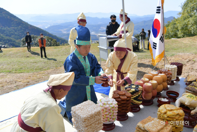 예산군, 2022 대백제 부흥군 위령제 봉행