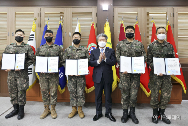 군부대방문(군장병격려)
