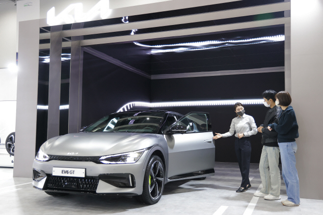2022 대구 국제 미래모빌리티엑스포 기아 EV6 GT