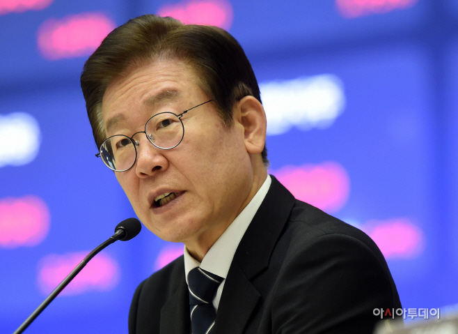 [포토] 발언하는 이재명 대표