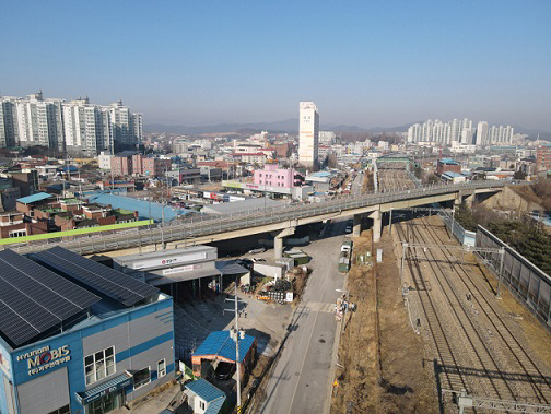 조치원 과선교 전경