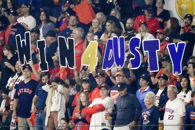 World Series Phillies Astros Baseball <YONHAP NO-1869> (AP)