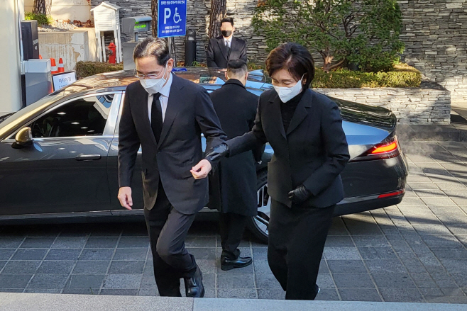 이재용 회장, 손복남 CJ그룹 고문 조문