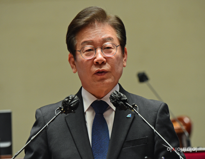 [포토] 발언하는 이재명 대표