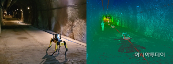 터널 현장 3D 형상 데이터 취득 및 분석