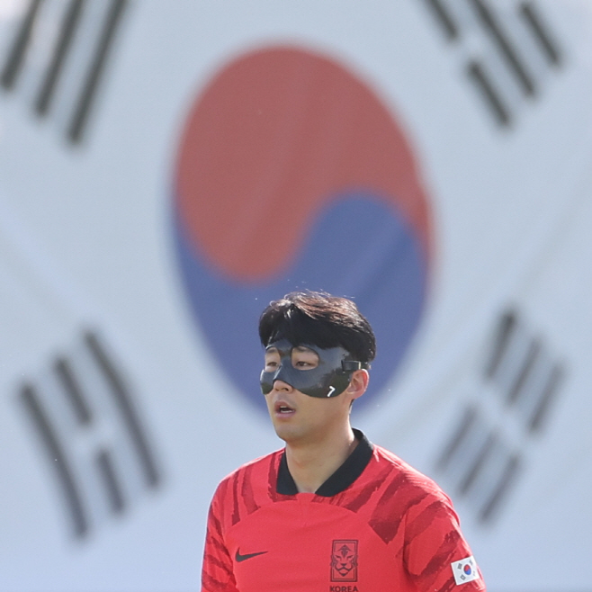 대한민국 국가대표 캡틴 손흥민<YONHAP NO-4124>