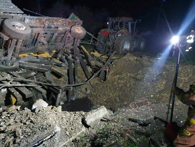 UKRAINE-CRISIS/POLAND-BLAST <YONHAP NO-1629> (REUTERS)