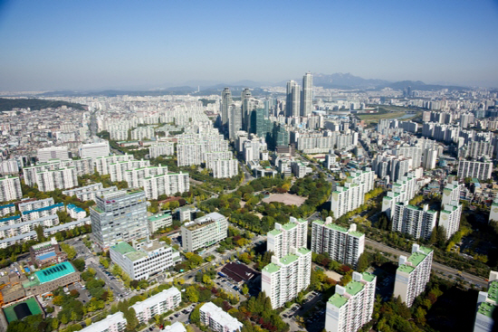 목동 신시가지 아파트 일대 전경 제공=양천구청