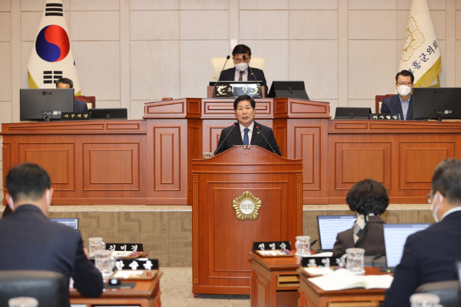 공영민 고흥군수, 시정연설에서 군정 운영방향 제시  (1)