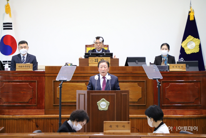 20221121 제287회 정례회 1차 본회의_군수님 시정연설
