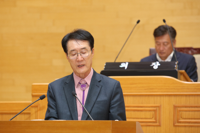박우량군수 시정연설