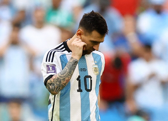 SOCCER-WORLDCUP-ARG-SAU/REPORT <YONHAP NO-6366> (REUTERS)