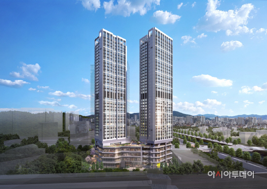 힐스테이트 DMC역 투시도