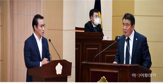 좌측 최경식 우측 의원