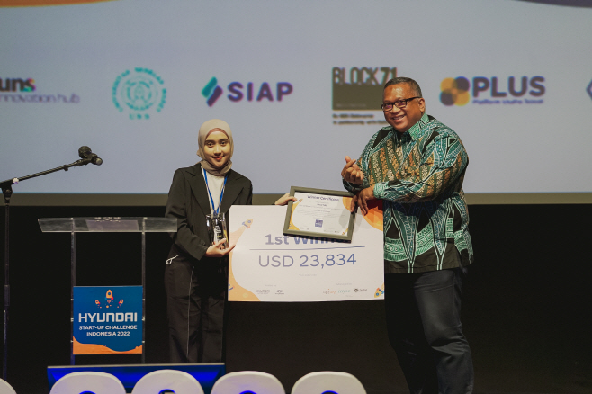 현대차그룹인도네시아 '현대 스타트업 챌린지 2022' 데모데이