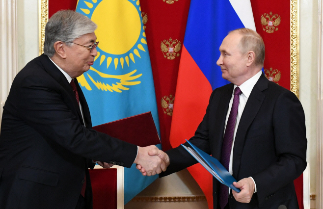 RUSSIA-KAZAKHSTAN-DIPLOMACY <YONHAP NO-6347> (AFP)